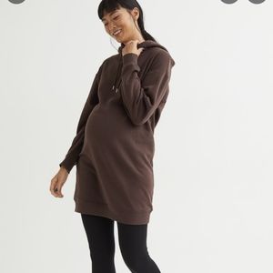 MAMA Maternity Hoodie Dress